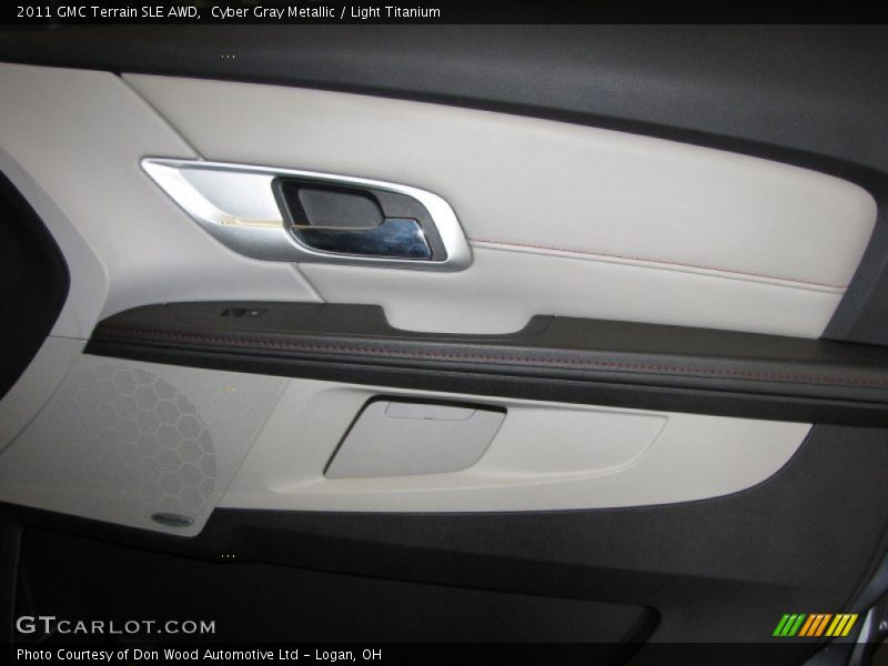Cyber Gray Metallic / Light Titanium 2011 GMC Terrain SLE AWD