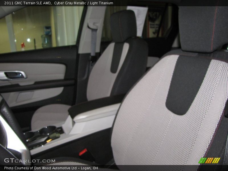 Cyber Gray Metallic / Light Titanium 2011 GMC Terrain SLE AWD