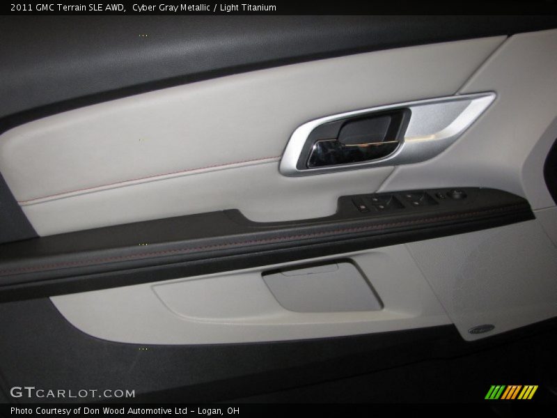 Cyber Gray Metallic / Light Titanium 2011 GMC Terrain SLE AWD