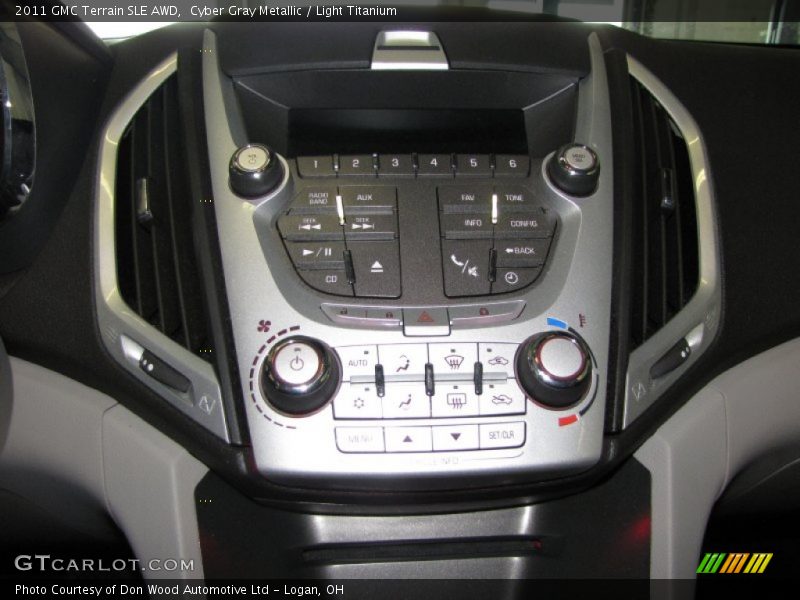 Cyber Gray Metallic / Light Titanium 2011 GMC Terrain SLE AWD