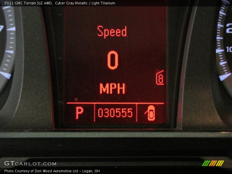 Cyber Gray Metallic / Light Titanium 2011 GMC Terrain SLE AWD