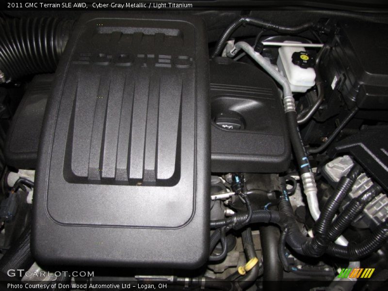 Cyber Gray Metallic / Light Titanium 2011 GMC Terrain SLE AWD