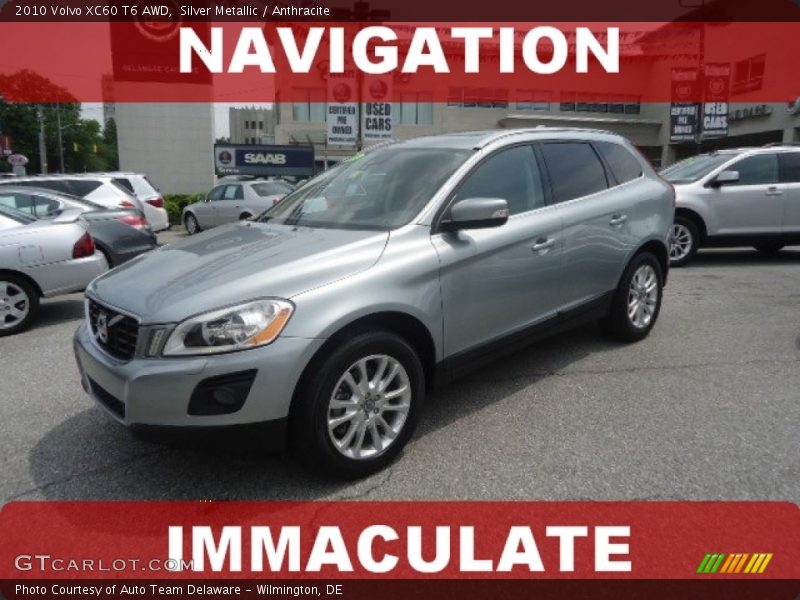 Silver Metallic / Anthracite 2010 Volvo XC60 T6 AWD