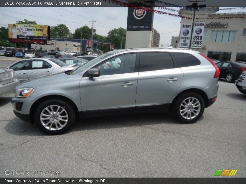 Silver Metallic / Anthracite 2010 Volvo XC60 T6 AWD