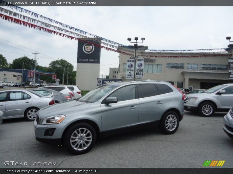 Silver Metallic / Anthracite 2010 Volvo XC60 T6 AWD