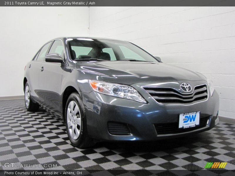 Magnetic Gray Metallic / Ash 2011 Toyota Camry LE