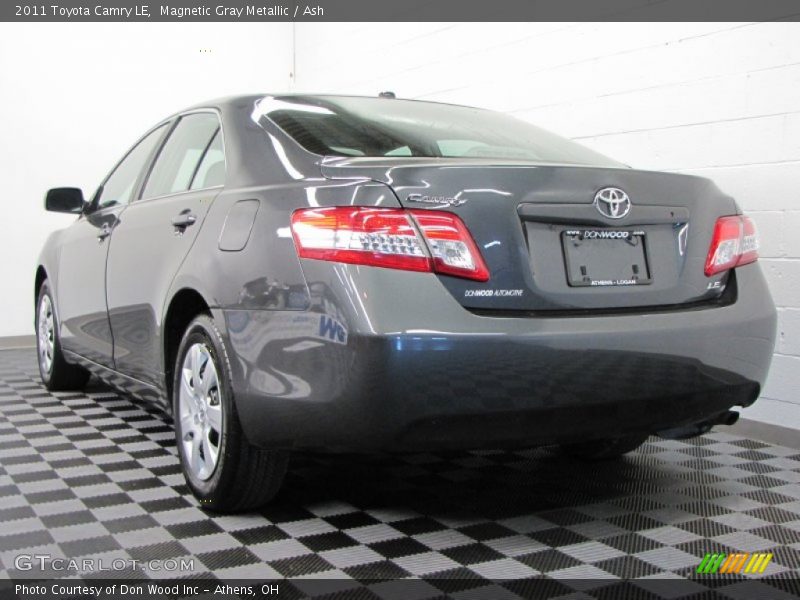Magnetic Gray Metallic / Ash 2011 Toyota Camry LE