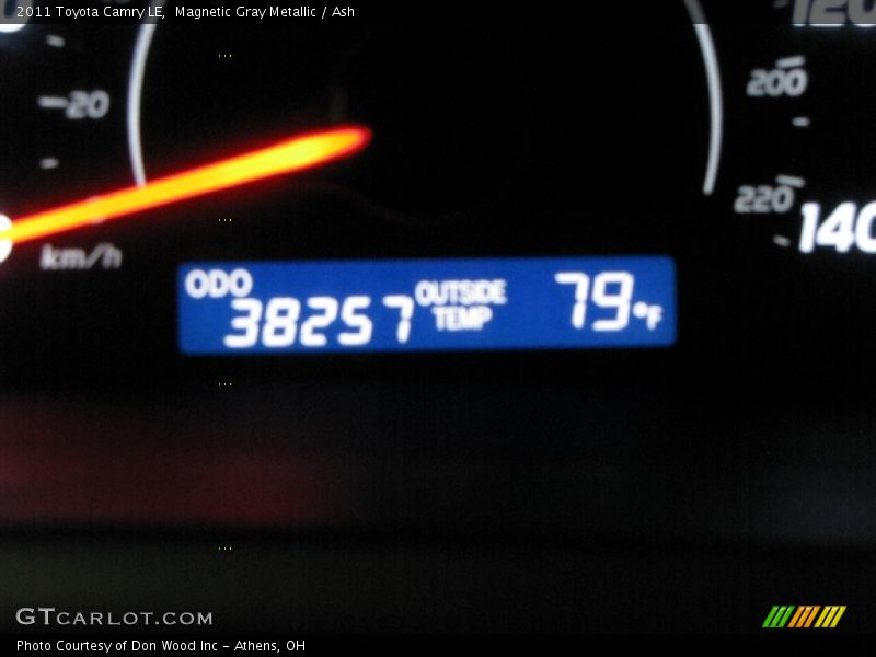 Magnetic Gray Metallic / Ash 2011 Toyota Camry LE