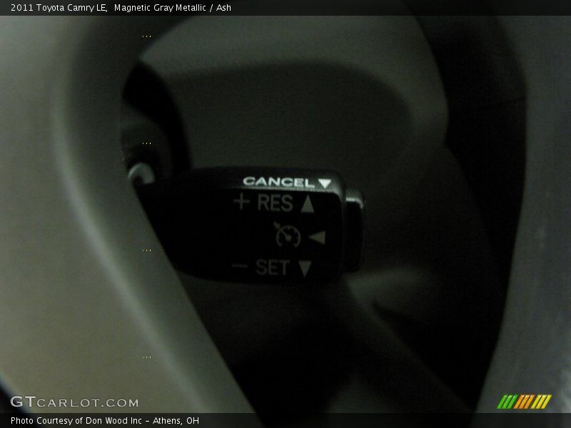 Magnetic Gray Metallic / Ash 2011 Toyota Camry LE