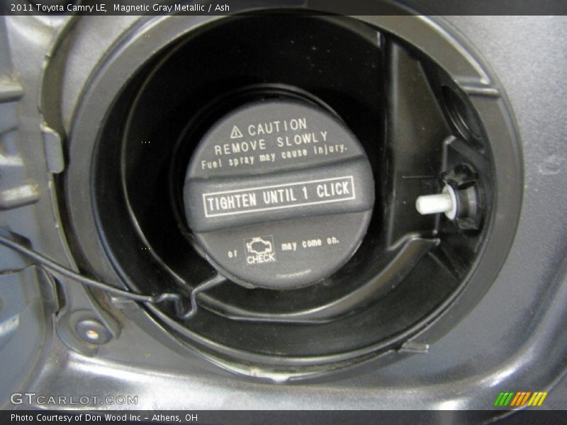 Magnetic Gray Metallic / Ash 2011 Toyota Camry LE