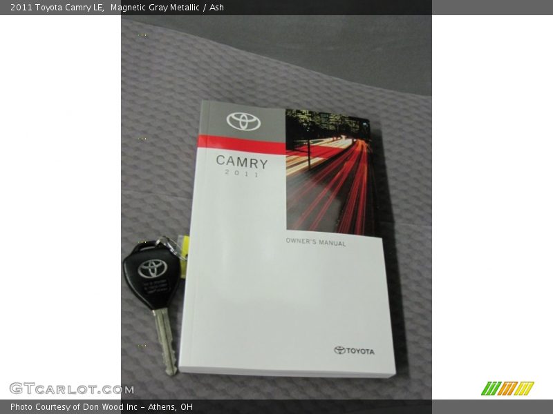 Magnetic Gray Metallic / Ash 2011 Toyota Camry LE