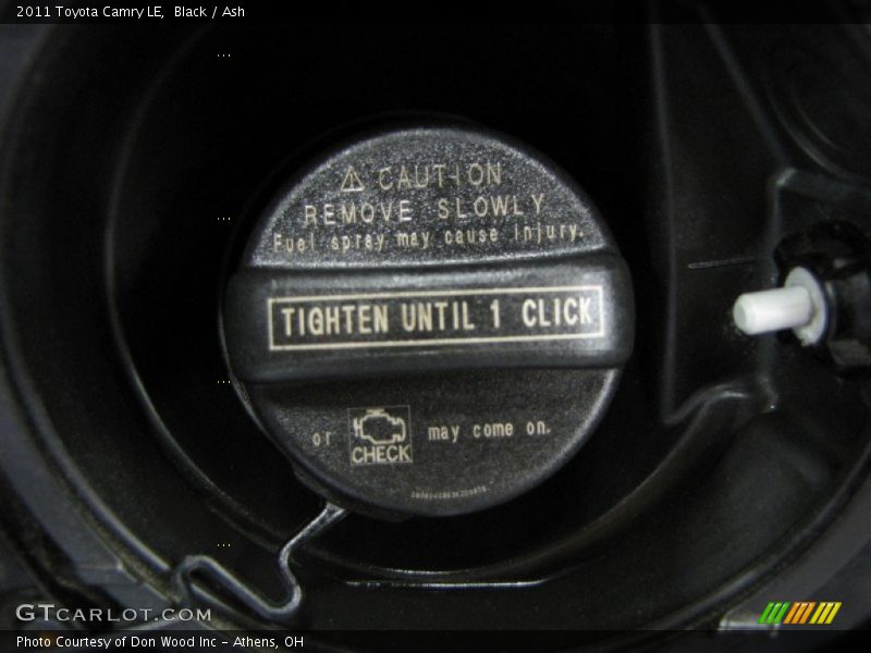Black / Ash 2011 Toyota Camry LE