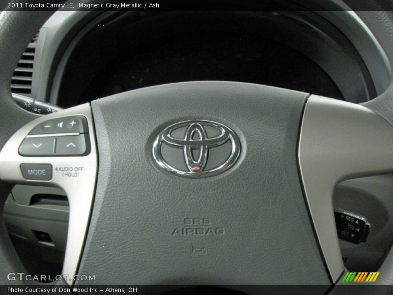 Magnetic Gray Metallic / Ash 2011 Toyota Camry LE