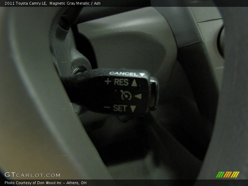 Magnetic Gray Metallic / Ash 2011 Toyota Camry LE