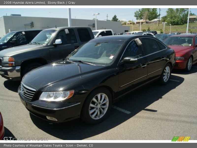 Ebony Black / Gray 2008 Hyundai Azera Limited
