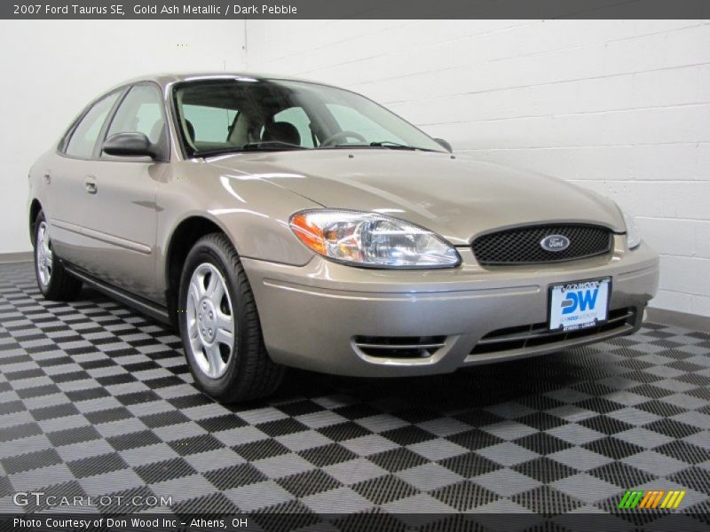 Gold Ash Metallic / Dark Pebble 2007 Ford Taurus SE