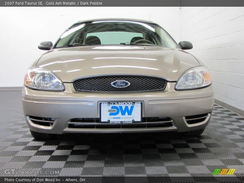 Gold Ash Metallic / Dark Pebble 2007 Ford Taurus SE
