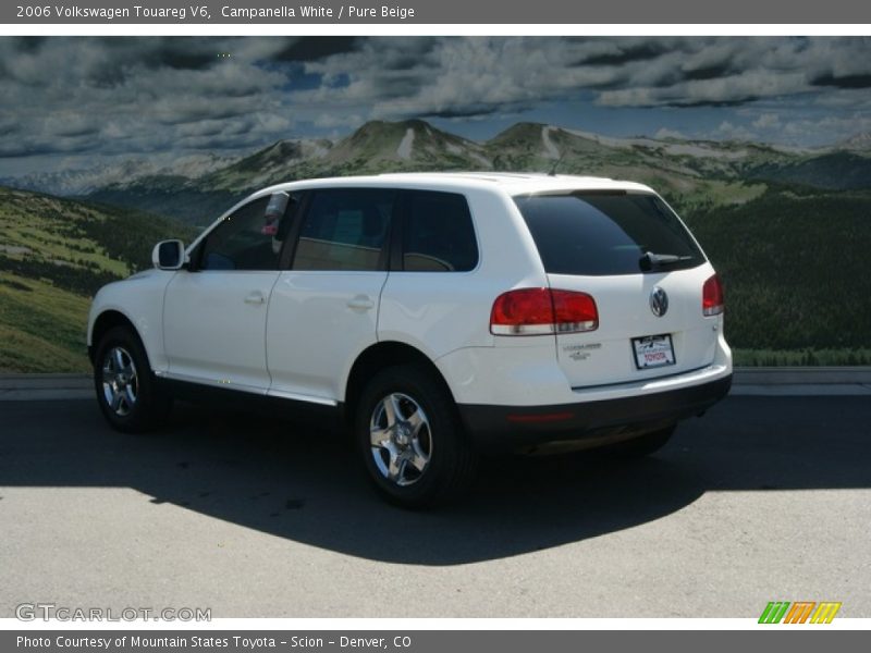 Campanella White / Pure Beige 2006 Volkswagen Touareg V6