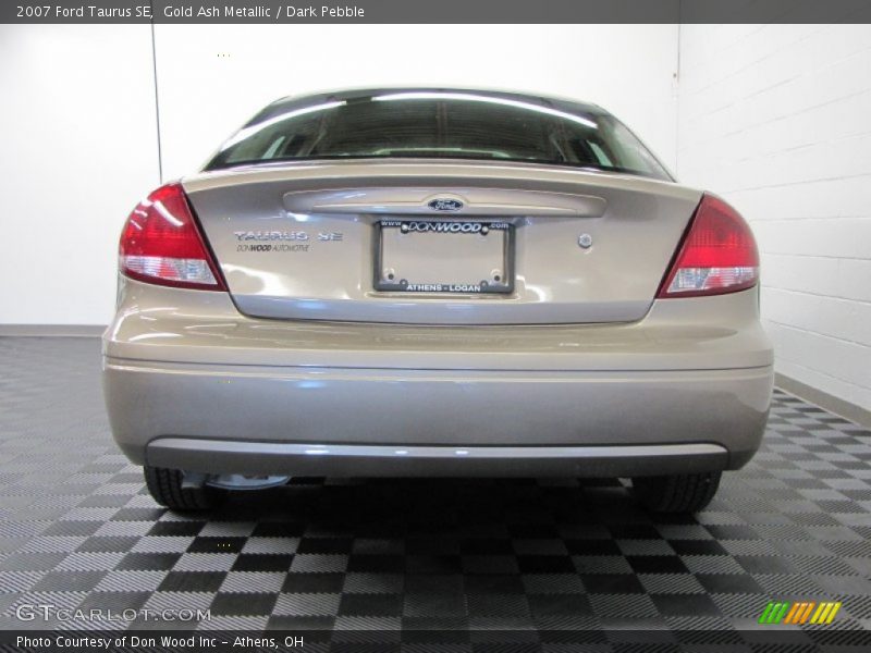 Gold Ash Metallic / Dark Pebble 2007 Ford Taurus SE