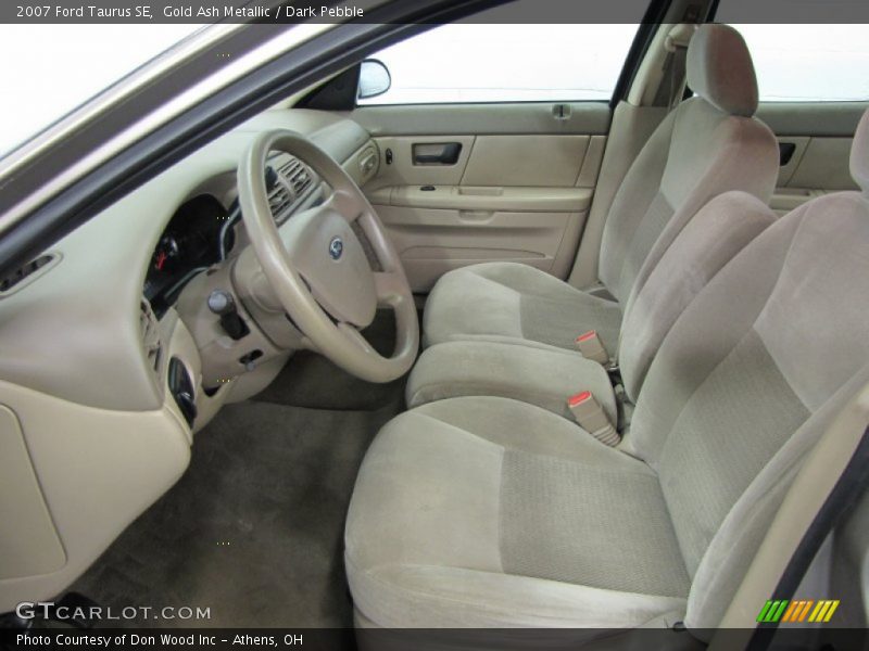 Gold Ash Metallic / Dark Pebble 2007 Ford Taurus SE