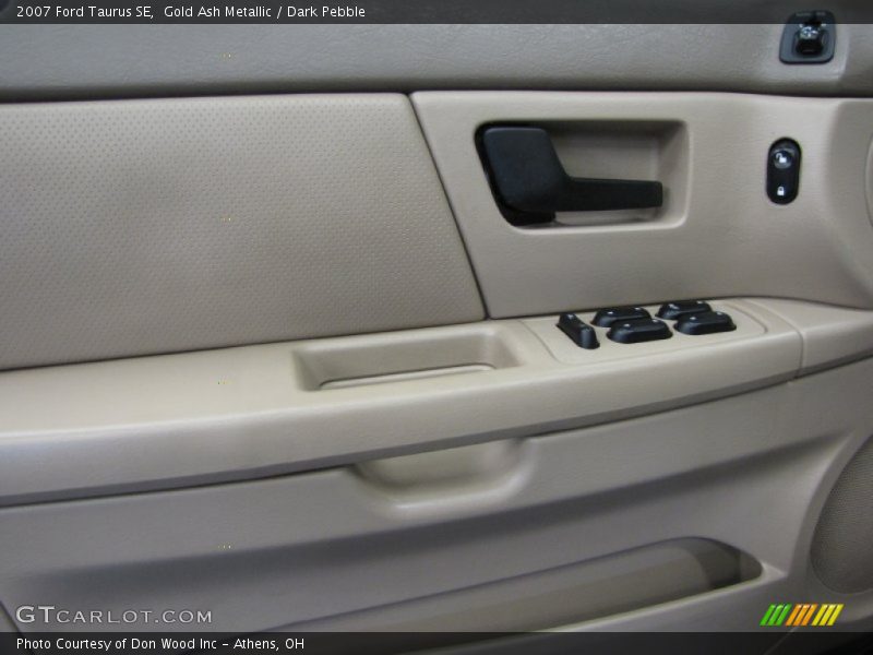Gold Ash Metallic / Dark Pebble 2007 Ford Taurus SE