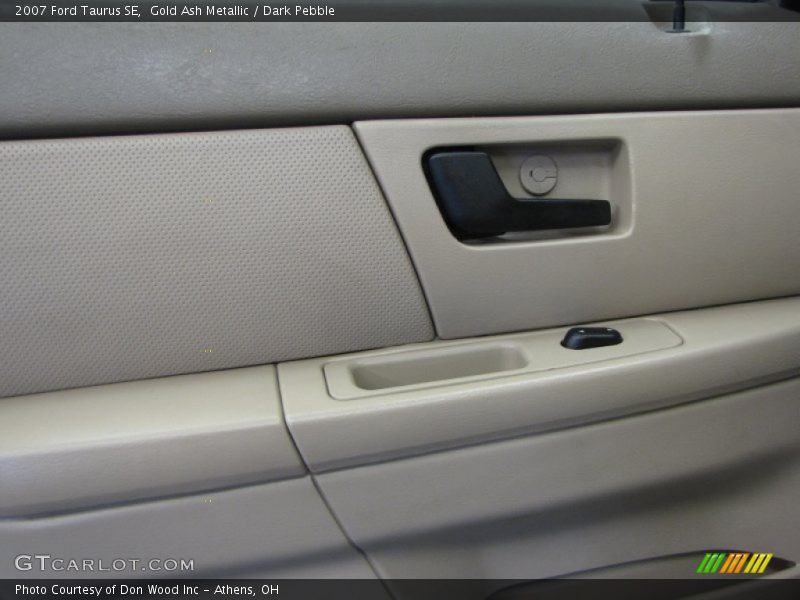 Gold Ash Metallic / Dark Pebble 2007 Ford Taurus SE