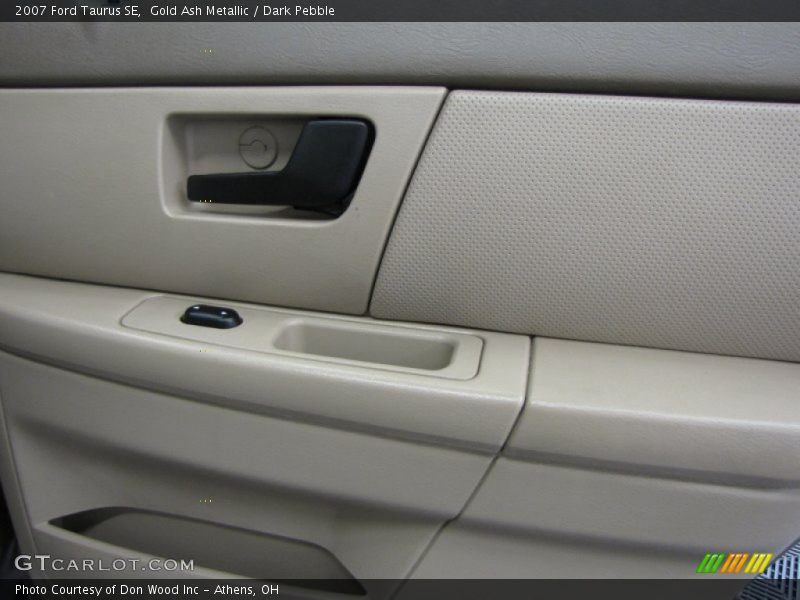 Gold Ash Metallic / Dark Pebble 2007 Ford Taurus SE