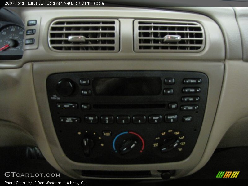 Gold Ash Metallic / Dark Pebble 2007 Ford Taurus SE