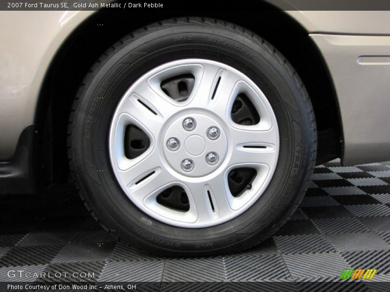 Gold Ash Metallic / Dark Pebble 2007 Ford Taurus SE