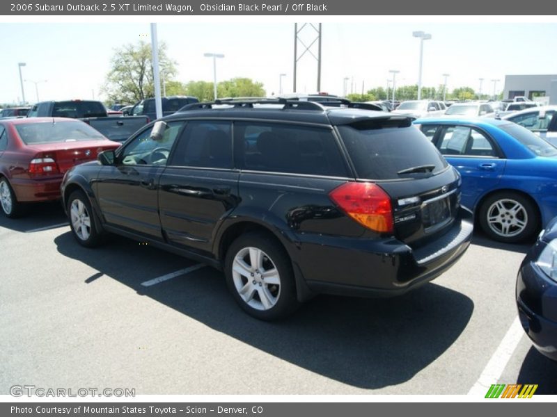 Obsidian Black Pearl / Off Black 2006 Subaru Outback 2.5 XT Limited Wagon