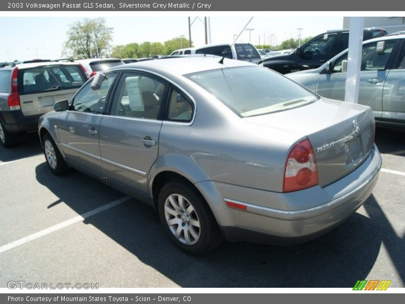 Silverstone Grey Metallic / Grey 2003 Volkswagen Passat GLS Sedan