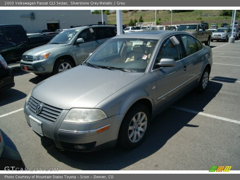 Silverstone Grey Metallic / Grey 2003 Volkswagen Passat GLS Sedan