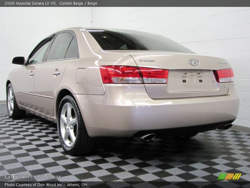 Golden Beige / Beige 2006 Hyundai Sonata LX V6