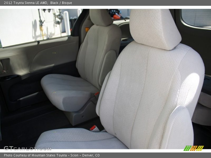 Black / Bisque 2012 Toyota Sienna LE AWD
