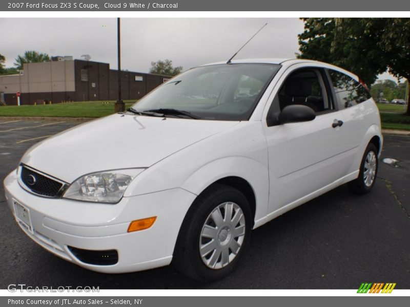 Cloud 9 White / Charcoal 2007 Ford Focus ZX3 S Coupe