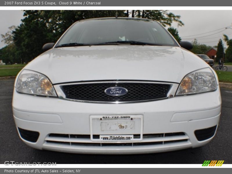 Cloud 9 White / Charcoal 2007 Ford Focus ZX3 S Coupe