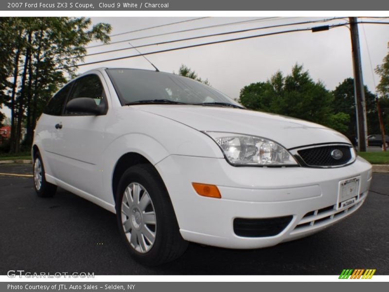 Cloud 9 White / Charcoal 2007 Ford Focus ZX3 S Coupe
