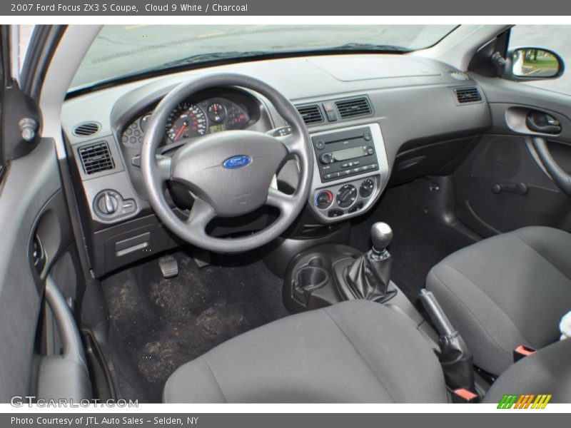 Cloud 9 White / Charcoal 2007 Ford Focus ZX3 S Coupe