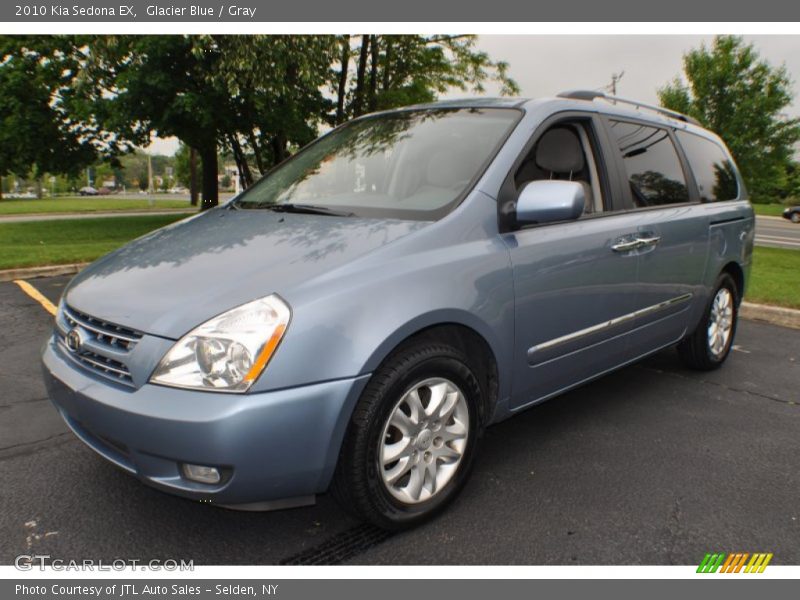 Glacier Blue / Gray 2010 Kia Sedona EX