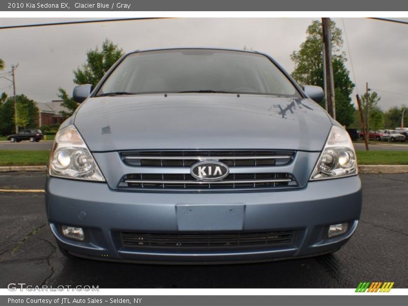 Glacier Blue / Gray 2010 Kia Sedona EX