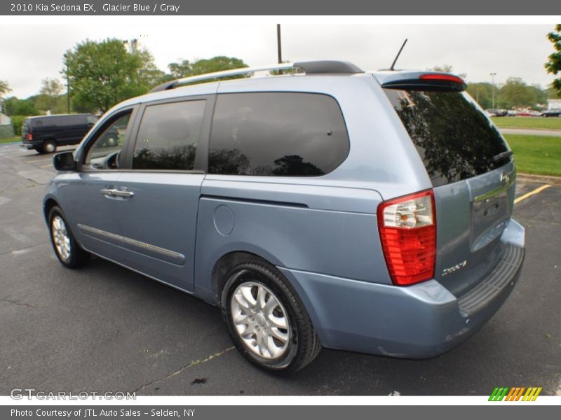 Glacier Blue / Gray 2010 Kia Sedona EX