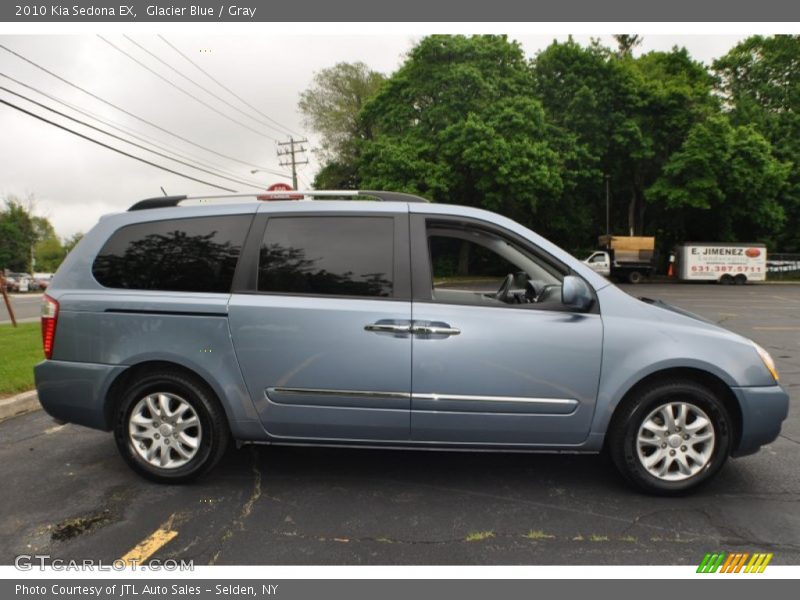 Glacier Blue / Gray 2010 Kia Sedona EX
