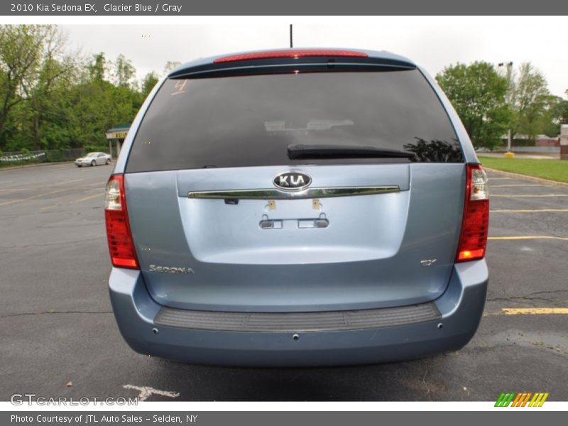Glacier Blue / Gray 2010 Kia Sedona EX