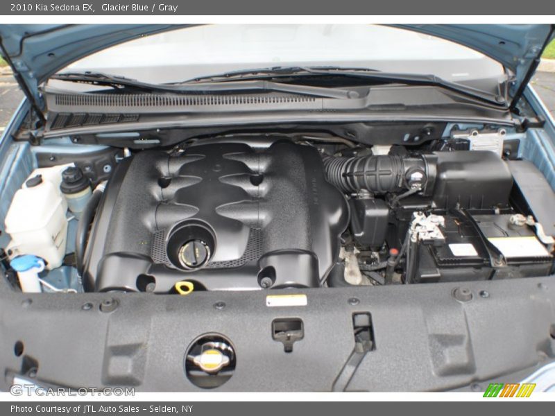 Glacier Blue / Gray 2010 Kia Sedona EX