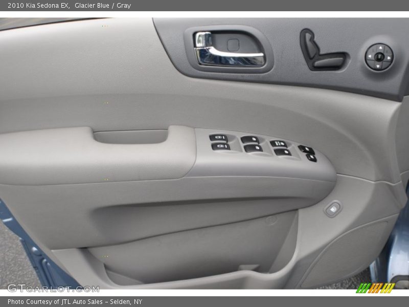 Glacier Blue / Gray 2010 Kia Sedona EX