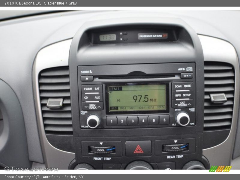 Glacier Blue / Gray 2010 Kia Sedona EX