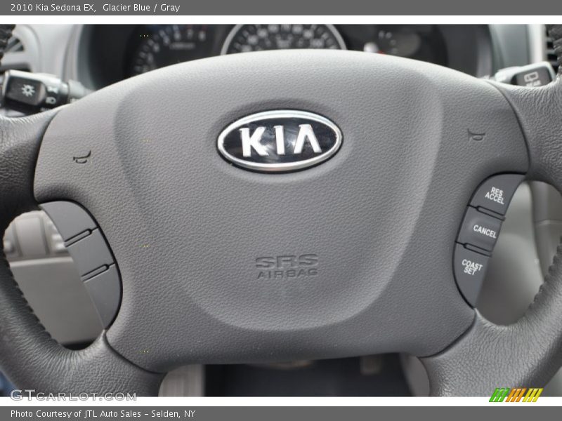 Glacier Blue / Gray 2010 Kia Sedona EX
