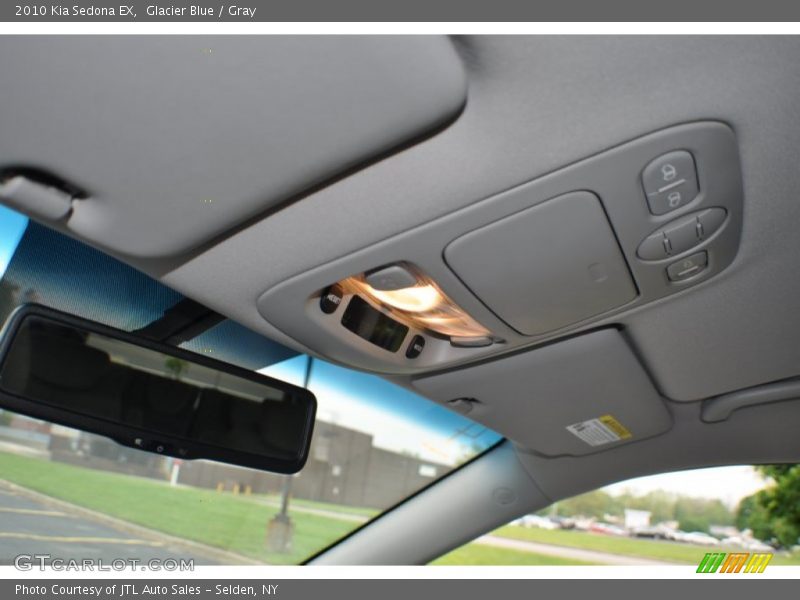 Glacier Blue / Gray 2010 Kia Sedona EX