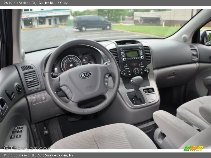 Glacier Blue / Gray 2010 Kia Sedona EX