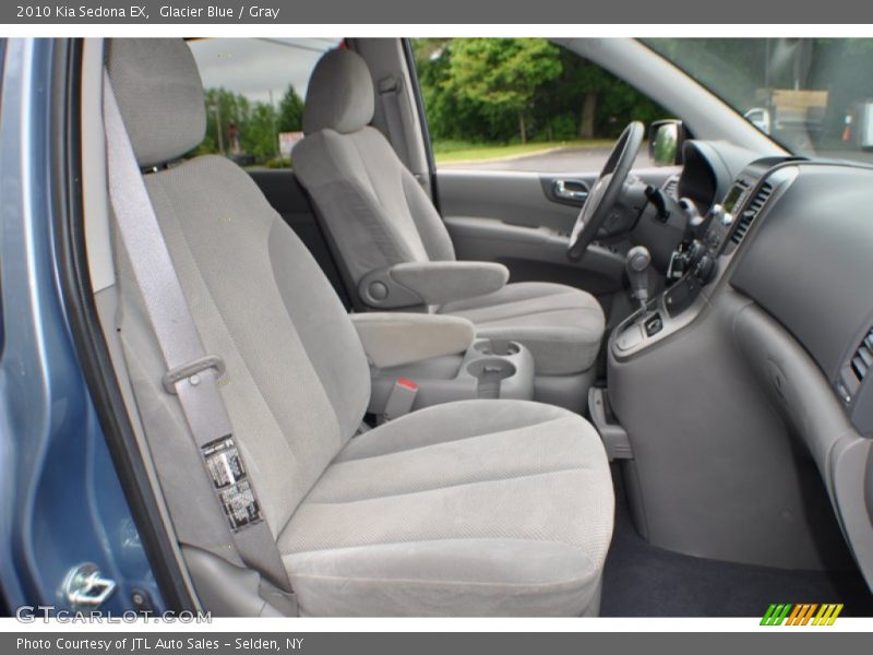Glacier Blue / Gray 2010 Kia Sedona EX
